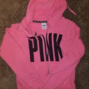 Victoria's Secret Pink Full Zip Hoodie